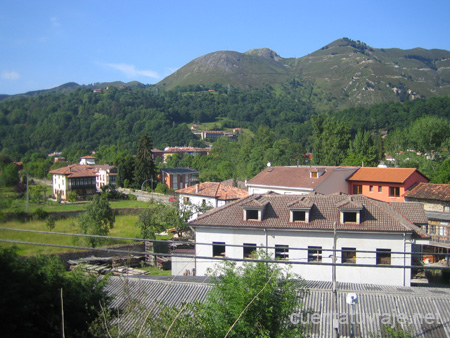 Vistas desde los Aptos. Aldea del Puente, Cangas de Onís (Asturias)